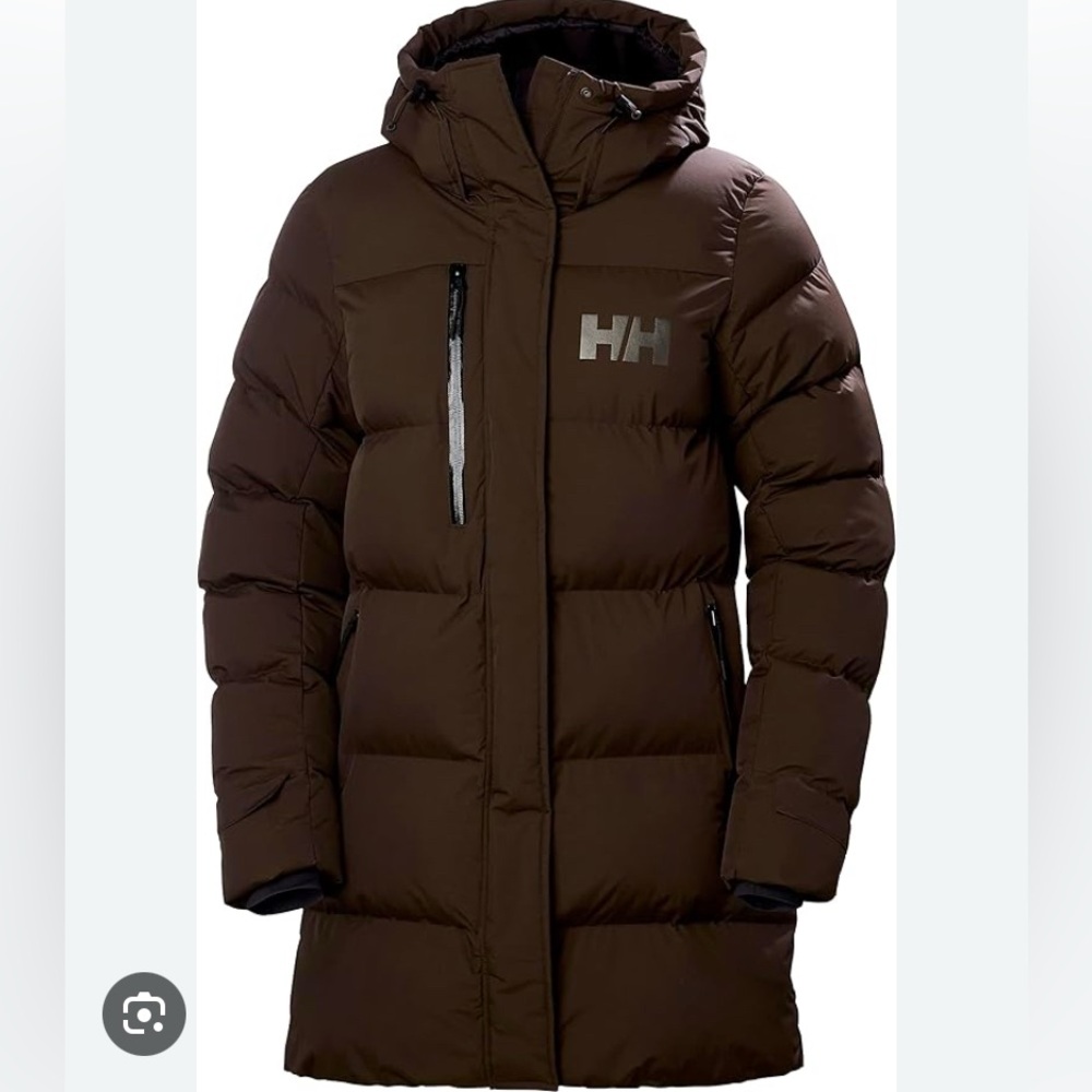 SOLD - Helly Hansen Brown Adore Puffer Coat